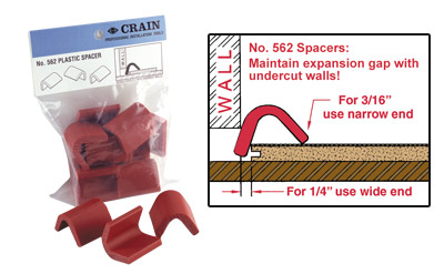 No. 562 Plastic Spacers (10)