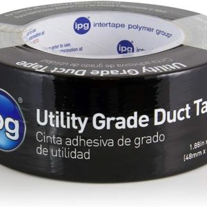 IPG 6560 Utility Grade Duct Tape, 1.88" x 55 yd, Silver (Single Roll)
